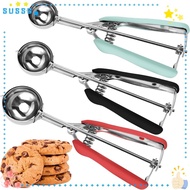 SUSSG 1/3PCS Cookie Scoop Set, Ice Ball Maker Multifunctional Ice Cream Scoop, with Comfort Handle 3