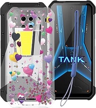 Phone Case for Unihertz 8849 Tank 3 Pro (6.79"), Clear Soft Silicone TPU Protective Case, Shockproof