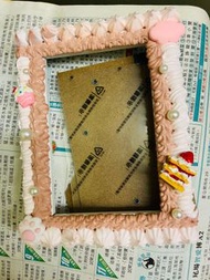 奶油膠相框 相架 diy 可定制