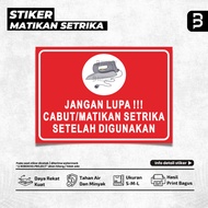 Iron Out Sticker Iron Pull Sticker/ Iron Out Sticker/