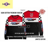 MICAN ORIGINAL OKEGO APPAREL BAJU SMD8.0 SUPPORTER-SABAH MOTODAY - SMD 8.0 LONG SLEEVE KAIN 190GSM -