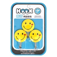 AS Kitchen Emoji Love Bathroom Wall Hooks (9806) (3 in 1)