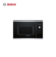 Bosch BEL554MS0K 38 cm Built In Stainless steel Microwave Oven with Grill function 38cm height, 13amp connection, 2 years local warranty