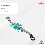 WIPRO SATIN Ring Spanner 14 X 17 / Double Ring Offset Spanner 14 x 17 mm
