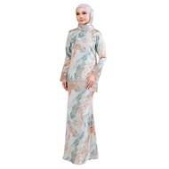 Mayaa Kurung - Mint Green
