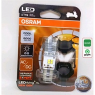 Lampu Motor LED OSRAM Beat F1, Mio (putih) Bohlam H6 M5 T19 AC DC ZS