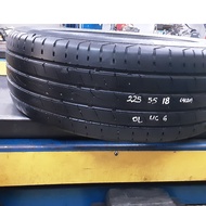 USED TYRE SECONDHAND TAYAR CONTINENTAL UC6 SUV 225/55R18 80% BUNGA PER 1 PC