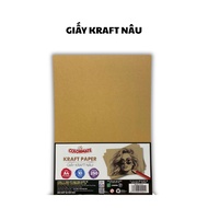 Brown Kraft Paper, Black Kraft Size A4, 250gsm - COLORMATE