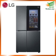 LG GC-V257CQFW | 655L Side by Side Fridge in Matte Black Finish