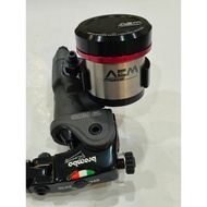 AEM Titanium Brake Fluid Reservoir RCS19 Brake Integrated Brake Reservoir Tank Set With Bracket Read