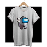 Clothes - AMONG US GRAY T-SHIRTS - AMONG US TSHIRT