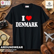 T-SHIRT BY DENMARK 3, WEAR STATETAG ASAL DENMARK PREMIUM SOUVENIR MATERIAL GIFT