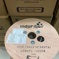 Indofiber Fiber Optic Cable 1 Core 3 Strands 1KM