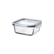 IKEA 365+: Storage Container with Lid 15x15x7cm Glass/Plastic (192.691.21)