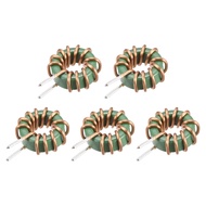 MECCANIXITY Toroid Inductance Copper Coil Vertical Inductor 1mH 10A for DIY Circuit Board Pack of 5