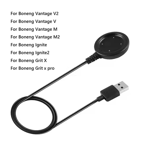 1m Charger Cable Replacement PVC Charging Adapter Cables Smart Watch Accessories Charger Cradle Cord