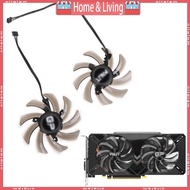 ci 2PCS GA91S2U Graphics Card Cooling VGA Fan 4Pin 12V 0 4A for PALiT for PNY GTX 1