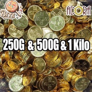 BITE | Gold Coins /Ingot /Peanut Chocolate 250g/ 500g/ 1Kg/ 2.5Kilo Snack Sweet Yummy Candies Desser