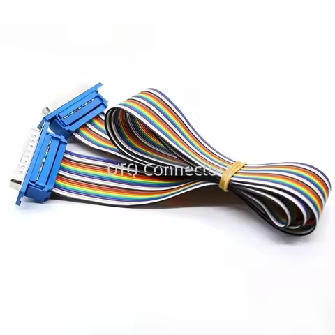 1pcs D-SUB DB9 DB15 DB25 DB37 DIDC 9 15 25 37Pin Male Female Cable D-SUD Serial Port Connector Adapt