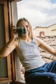 Pudee Bookworm Tank เสื้อกล้ามปักลายเฉพาะของที่ร้าน (พร้อมส่ง)