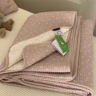 Quilted Korean Version Bed Cover Pure Cotton Pastoral Style Small Floral Bed Sheet Pure Cotton Doubl