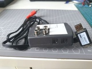 雙光纖RCA音頻延長器數字音頻轉RJ45網絡傳輸器  POE 供電      1個usb公母頭轉換器                （Made In England)