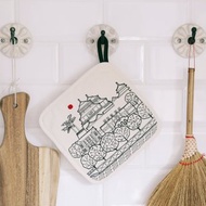 台南刺繡隔熱墊