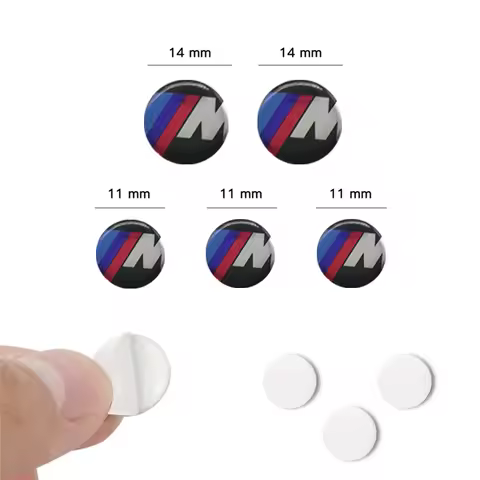 Car Stickers BMW Dedicated Key Shell Emblem Paster For BMW E46 E90 E60 F30 F10 E39 E36 F20 G30 G20 E