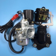 New PZ19J Carburetor With Intake Manifold For Yamaha Jog50 Jog90 50CC 90CC 2 stroke Scooter Moped 1E