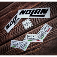 Nolan N40-5 Sticker Set (TYPE 1) Helmet Motor