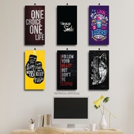 181-200 JUMBO ROOM DISPLAY QUOTES LOVE LIFE 15X30 PFKOM/MAX9Y / AESTHETIC QUOTES ENJOY LIFE WALL DIS