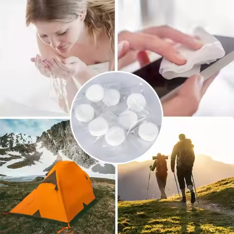 10-1000pcs Portable Compressed Towel Disposable Face Cleaning Soft Compressed Hand Wipe Towel Non-Wo