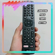 Smart TV Remote Replacement Without Setting Hisense H65M5500 H55M5500 H55M6600 H32M2600UK H32M2600 H