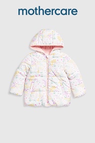 เสื้อกันหนาวเด็กผู้หญิง Mothercare Floral Padded Jacket JL361