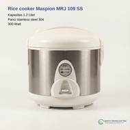 Maspion Stainless Steel Rice Cooker MRJ 109 ss - 1.2 Lt