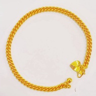 Anklet Exactly 916 Korean Gold Cop 916