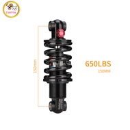 Bike Spring Shock Absorber MTB Bicycle Rear Shock Absorber 125mm/150mm/165mm/190mm/200mm 650/750lbs 