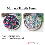 8MM SYNTHETIC PEARL (25 grains)