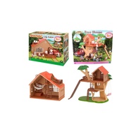 Sylvanian FAMILIES ORIGINAL SET - LOG CABIN 2881 &amp; TREE HOUSE 2882