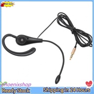 Phoenixshop Customer Service Headphone Noise Cancelling Call Center Headset W/ Mic For Phone
