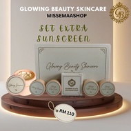 GB SKINCARE SET COMBO GB SUNSCREEN