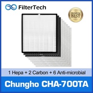 FilterTech - Air Purifier Filter Compatible Replacement 1 Year Set - Chungho CHA-700TA