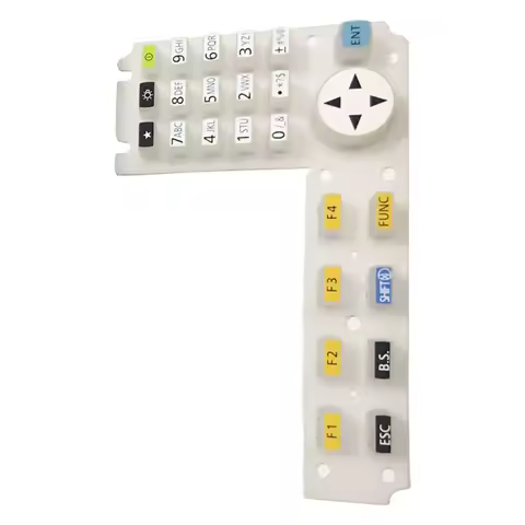 Soft Keyboard LCD Screen Plastic Keys For Total Station TS02 TS06 TS15 GM52 IM52 ES602G GTS1002 NiK 