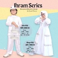 BUSANA MUSLIM SETELAN ANAK!!! Dannis Busana Muslim Anak Ihrom Ihram