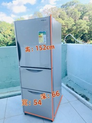 日立 三門雪櫃 R-SG28KPH 玻璃面香檳金色 152CM高 二手電器 265公升 二手電器 清倉大減價 #最新款 #貨到付款 精選貨品 襟用款 香港二手 洗衣機 二手雪櫃 搬屋 裝修 傢俬 家庭