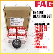 FAG Engine Bearing Set LC135 4S/LC15 5S/Y125Z/Y15ZR/FZ150/R15/EX5/WAVE100