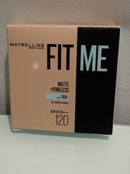 Maybelline Fit Me 反孔特霧毛孔隱形防曬蜜粉餅 SPF32