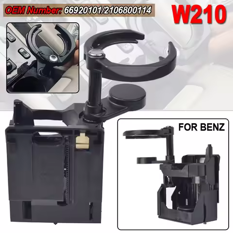 Car Centre Console Cup Holder For Mercedes Benz W210 E300 E320 E420 E430 E55 AMG 2106800114 / 669201