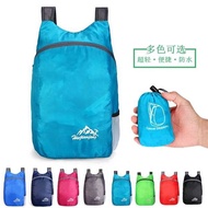 The North Face samsonite backpack Backpack Outdoor Foldable Ultralight Hiking Bag Sports Rafting Portable Waterproof Women's Backpack Men's Skin Bag