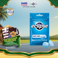 Eclipse Chewy Mints Peppermint Bag 45g Chewy Candy / Intense Freshness